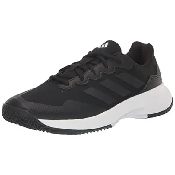 NWT adidas Men\'s Gamecourt 2.0 Tennis Sneaker, Black/Grey-SZ 7 adidas Gamecourt 2.0  main image 4